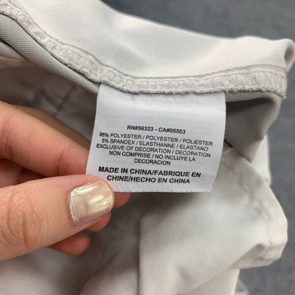 Nike Golf Shorts Mens 32 Beige Dri Fit Flat Front Tech Performance Stretch Chino - Picture 7 of 13